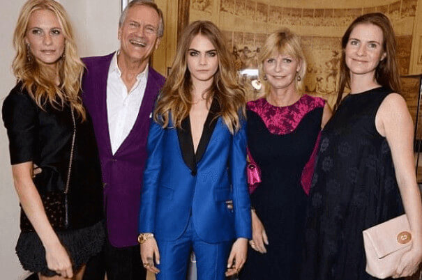 Pandora, with her husband and daughters